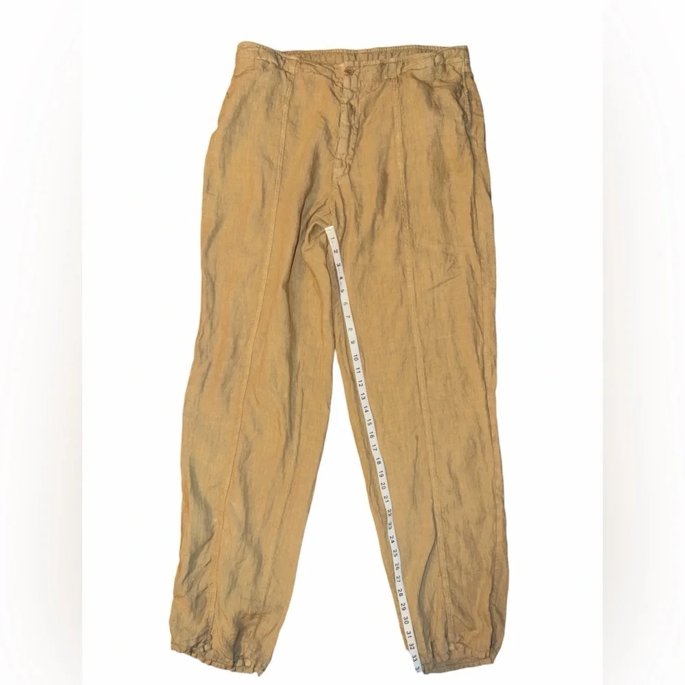 Ermenegildo Zegna Light Beige Linen Casual Trousers